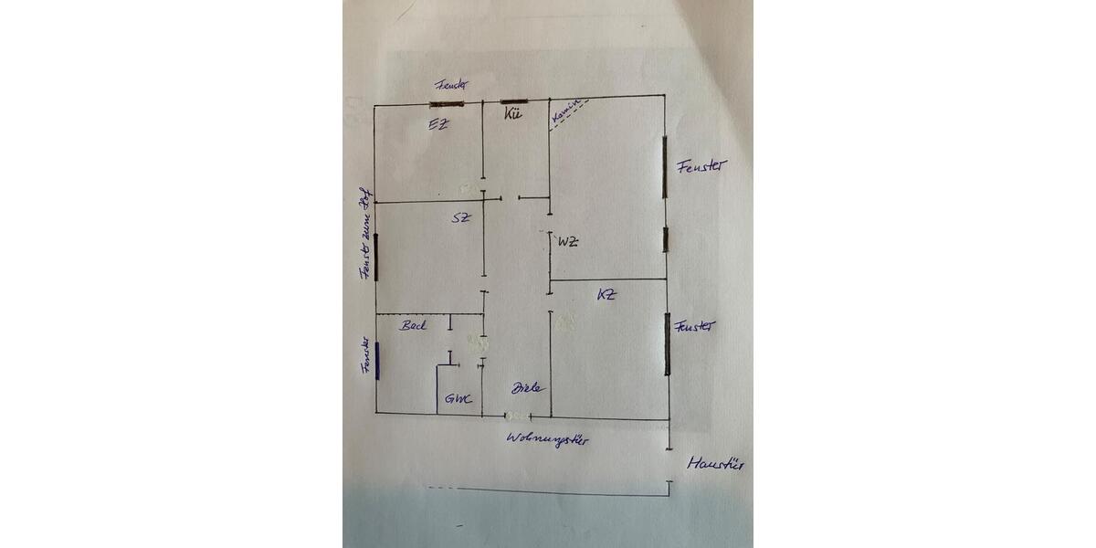 Erdgeschoßwohnung Ilsede Adenstedt - 4 Zimmer, 93 m&sup2;, 790&euro; | Angebot:26212562