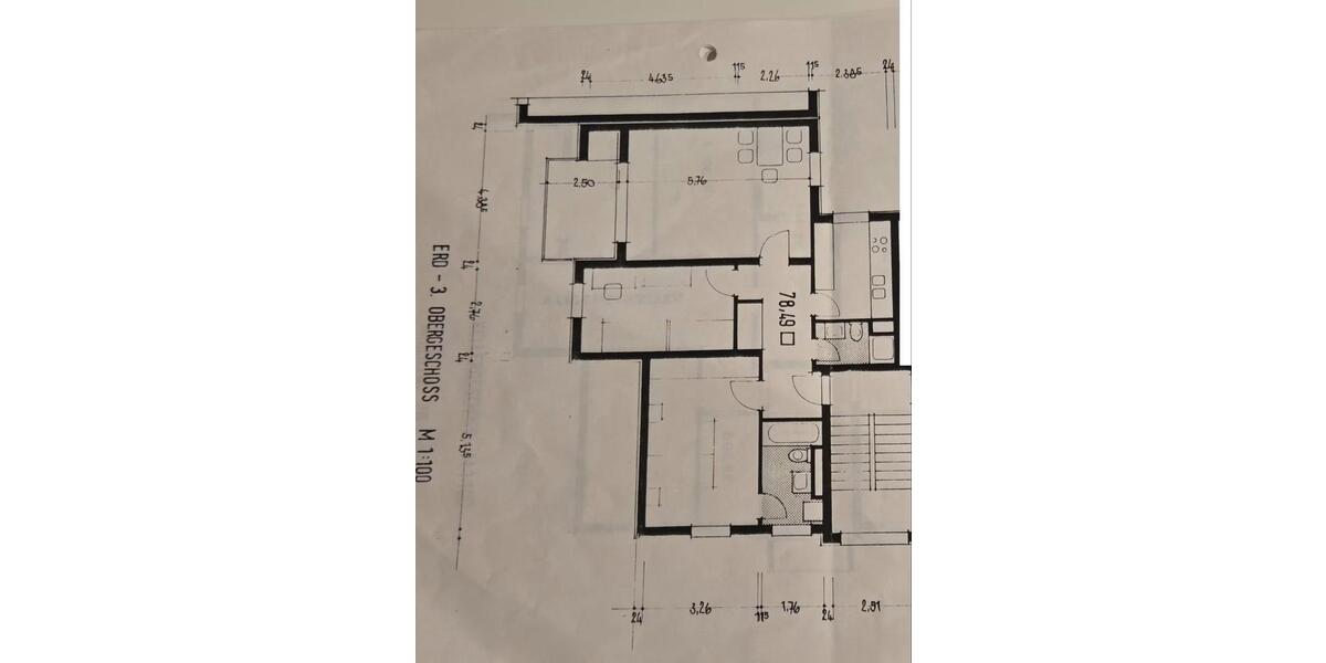 Etagenwohnung Braunschweig Timmerlah-Geitelde-Stiddien - 3 Zimmer, 79 m&sup2;, 160.000&euro; | Angebot:26235040