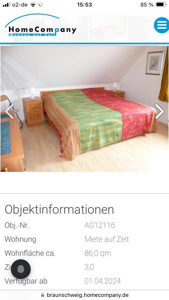 Möblierte Wohnung in Lehre zu vermieten