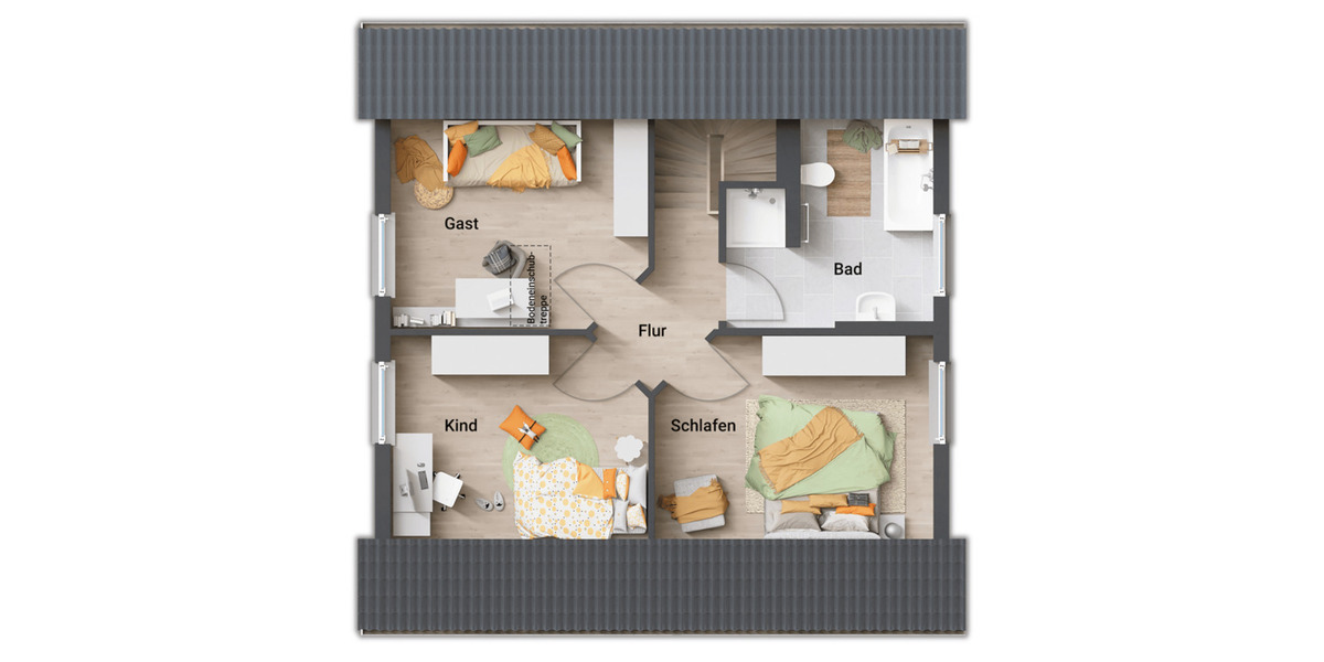 Einfamilienhaus Hahausen Hahausen - 4 Zimmer, 109 m&sup2;, 253.350&euro; | Angebot:26527240