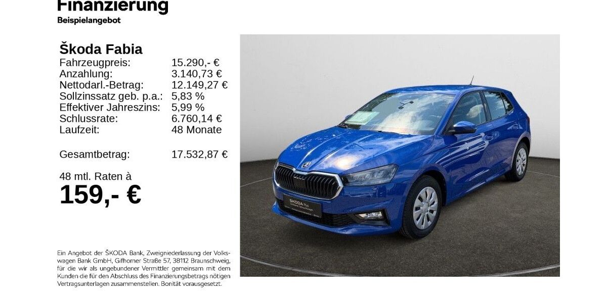 Skoda Fabia 7.106 km 14.870 &euro; Hildesheim 31137