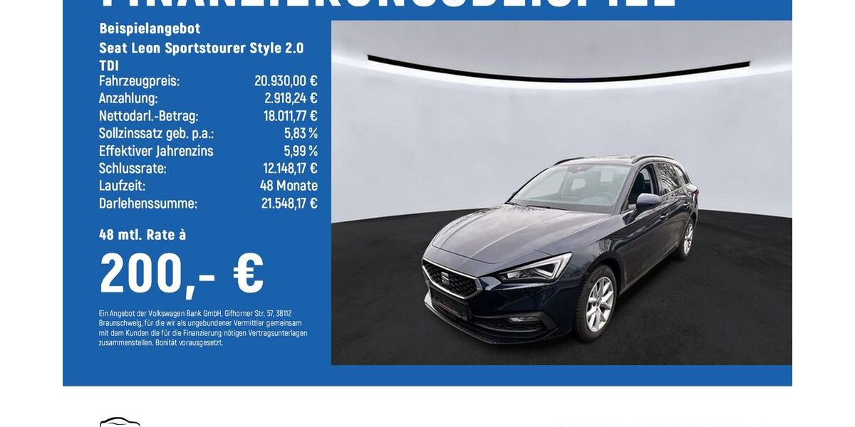 Seat Leon 46.120 km 20.430 &euro; Hildesheim 31135