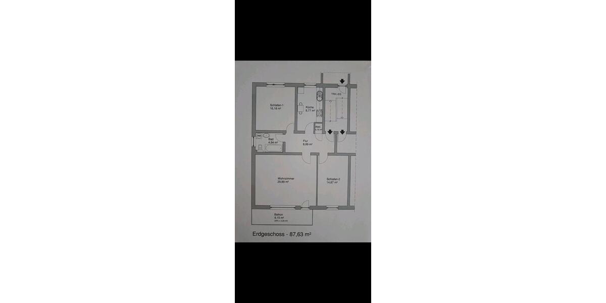 Erdgeschoßwohnung Harsum - 3 Zimmer, 88 m&sup2;, 139.999&euro; | Angebot:25044443