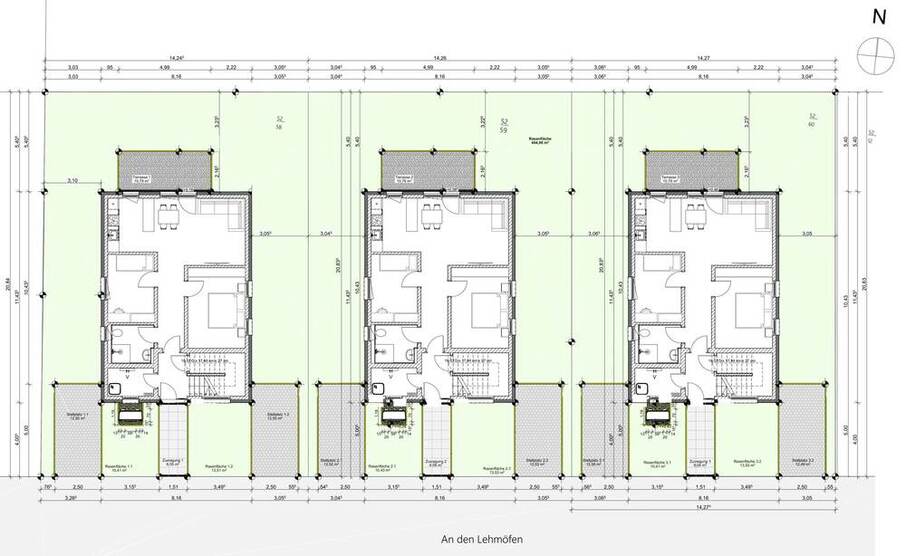 Wohnen mit Gartenidylle 3 zimmer