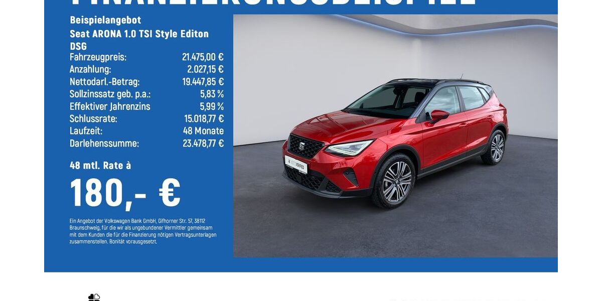 Seat Arona 17.695 km 21.475 &euro; Braunschweig 38114