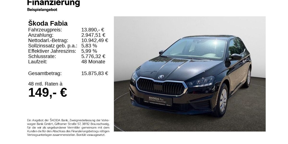 Skoda Fabia 37.686 km 13.470 &euro; Hildesheim 31137
