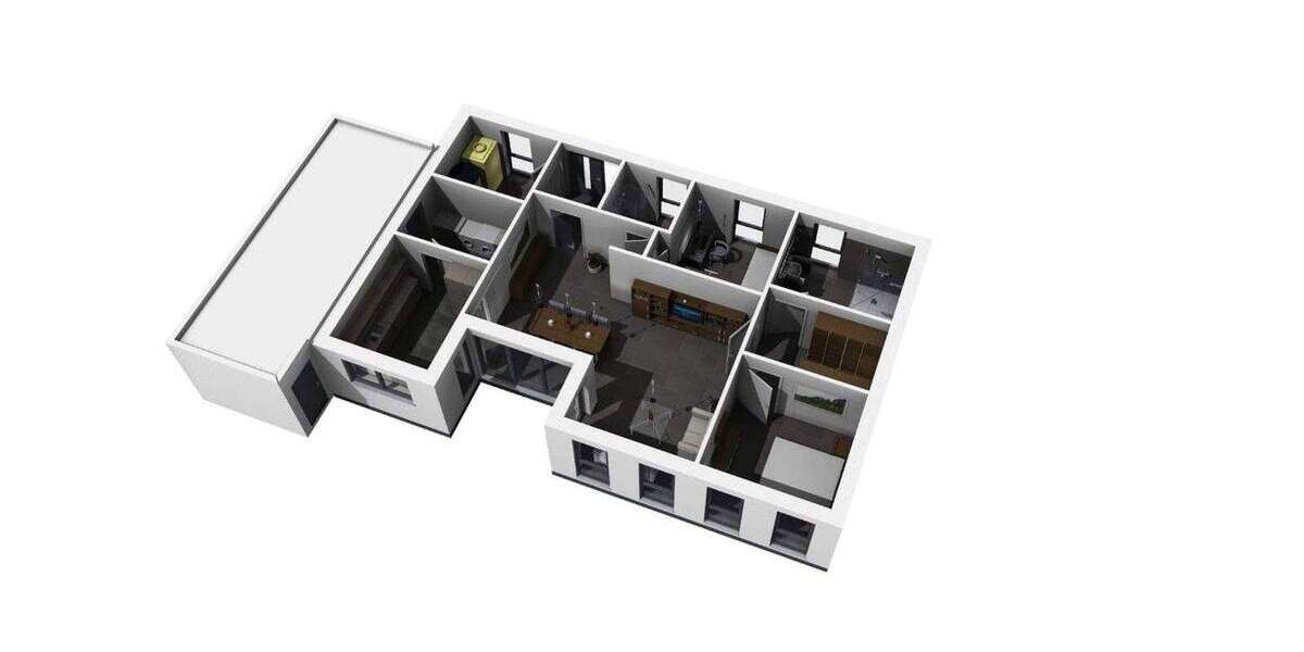 Neubau Erstbezug Barrierefreier Bungalow Haus mit eigenem Garten 3 zimmer