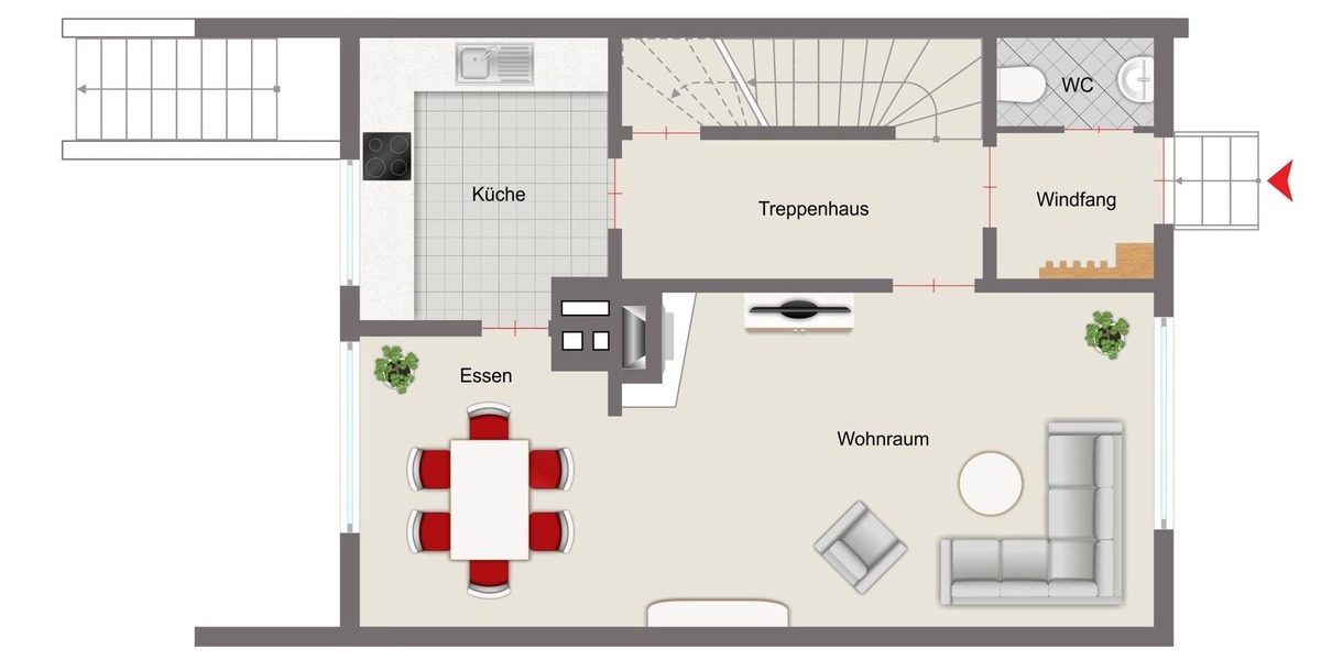 Reihenendhaus mit viel Platz - Reihenendhaus Hildesheim Marienburger Höhe | Angebot:27655492