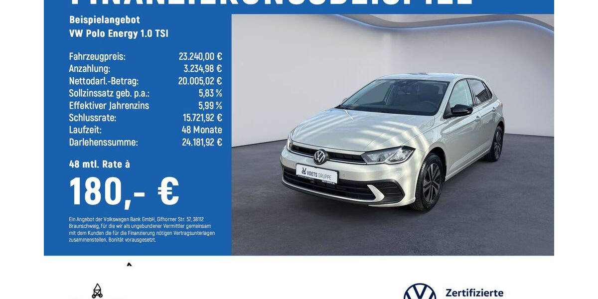VW Polo 6.500 km 24.140 &euro; Wolfenbüttel 38304