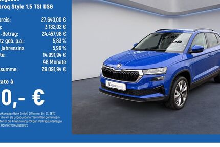 Skoda Karoq 50.000 km 27.840 &euro; Wolfenbüttel 38304