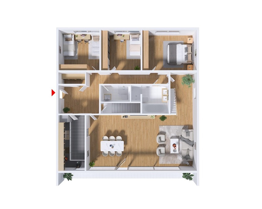 Sorglos Wohnen - Renovierter Bungalow 4 zimmer