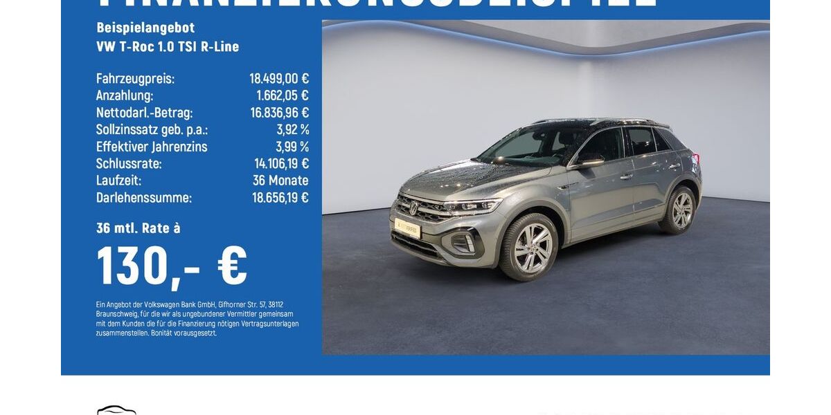 VW T-Roc 74.729 km 17.999 &euro; Hildesheim 31135