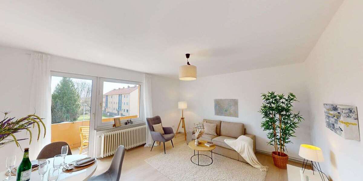 Etagenwohnung Wolfenbüttel Ahlum - 3 Zimmer, 65 m&sup2;, 189.000&euro; | Angebot:26269592