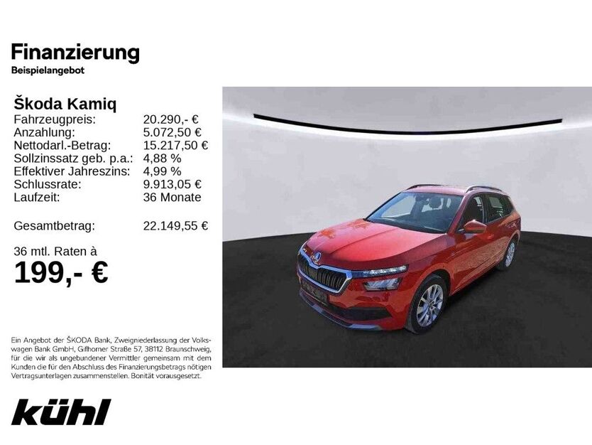 Skoda Kamiq 52.343 km 19.990 € Hildesheim 31137