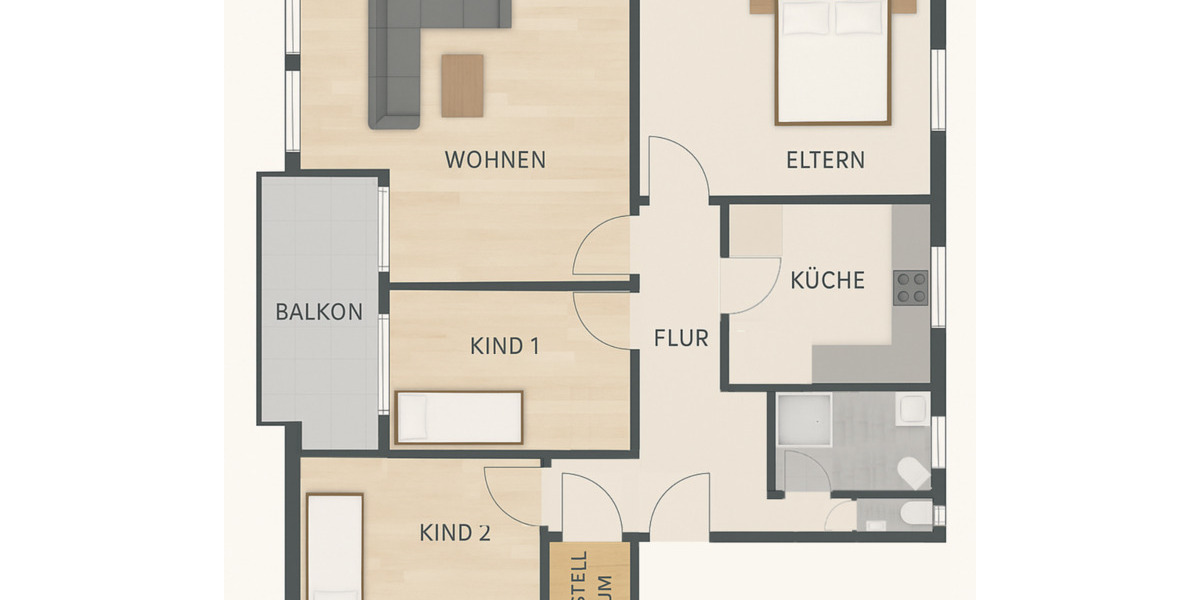 4-Zimmer-Wohnung Eigentumswohnung Nähe Dammtor - provisionsfrei 4 zimmer