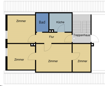 Etagenwohnung Langelsheim Langelsheim (Innenstadt) - 4 Zimmer, 56 m&sup2;, 315&euro; | Angebot:26092447