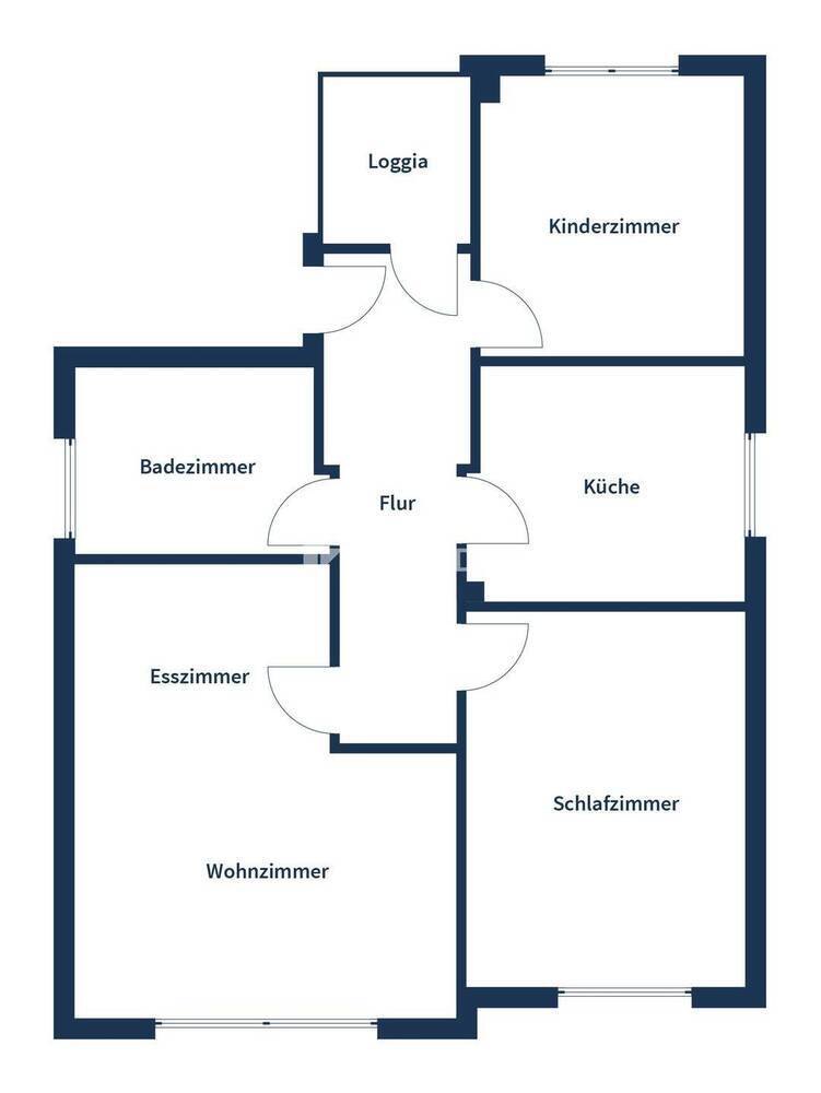 Attraktive 3-Zimmer-Erdgeschoßwohnung - solide vermietet mit Loggia, Garage und Gartennutzung