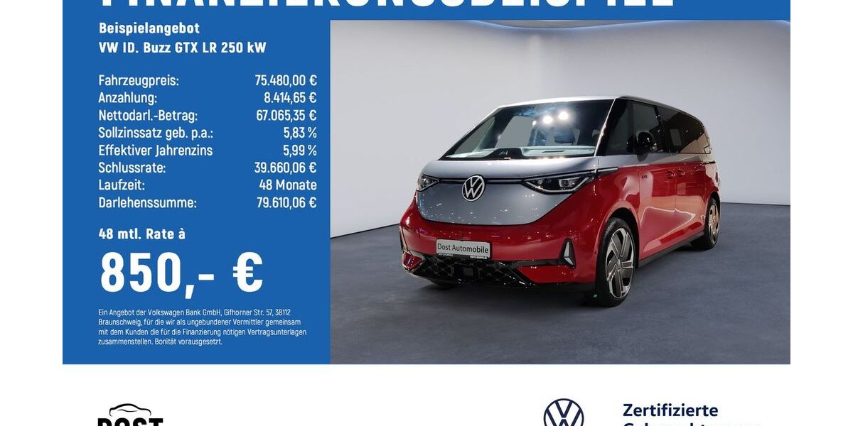 VW ID. Buzz 10.700 km 75.480 &euro; Hildesheim 31135
