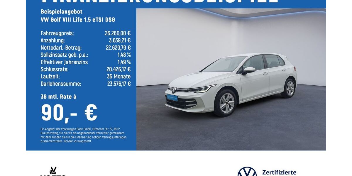 VW Golf 7.500 km 25.680 &euro; Braunschweig 38124