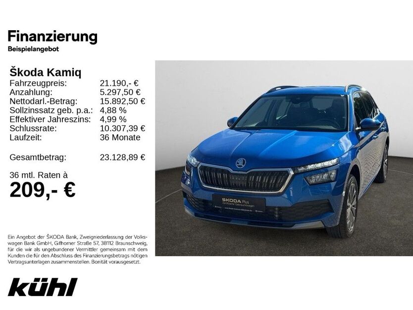 Skoda Kamiq 19.682 km 20.890 € Hildesheim 31137