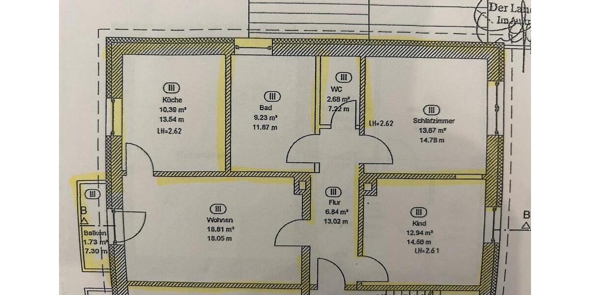 Etagenwohnung Söhlde - 3 Zimmer, 76 m&sup2;, 194.999&euro; | Angebot:26411194