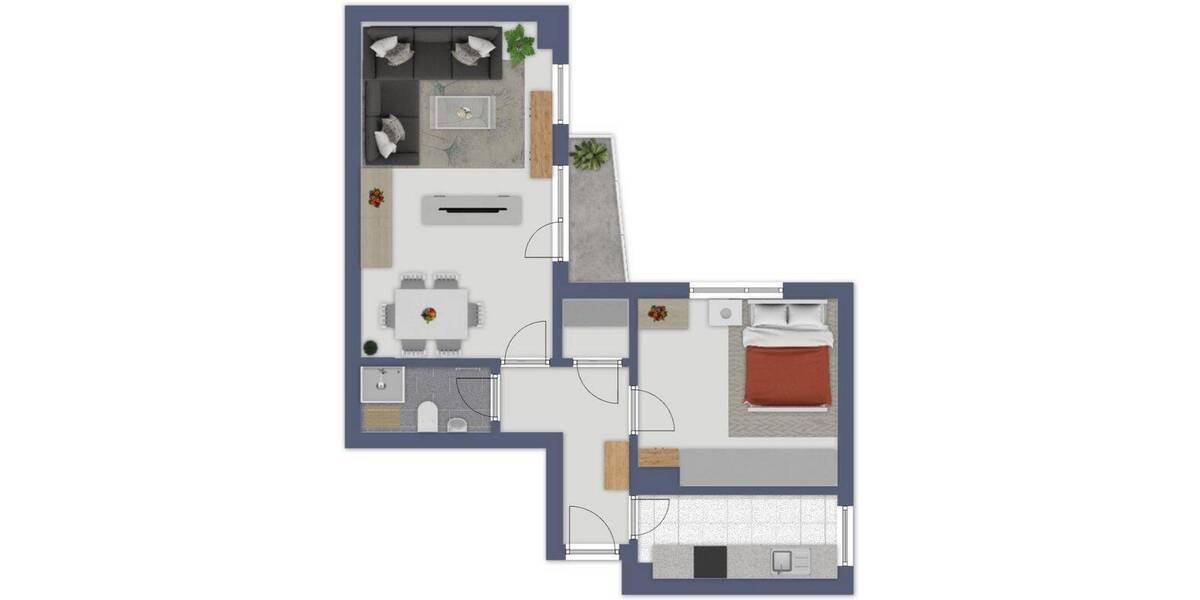 Etagenwohnung Braunschweig Östliches Ringgebiet - 2 Zimmer, 73 m&sup2;, 306.800&euro; | Angebot:26043328