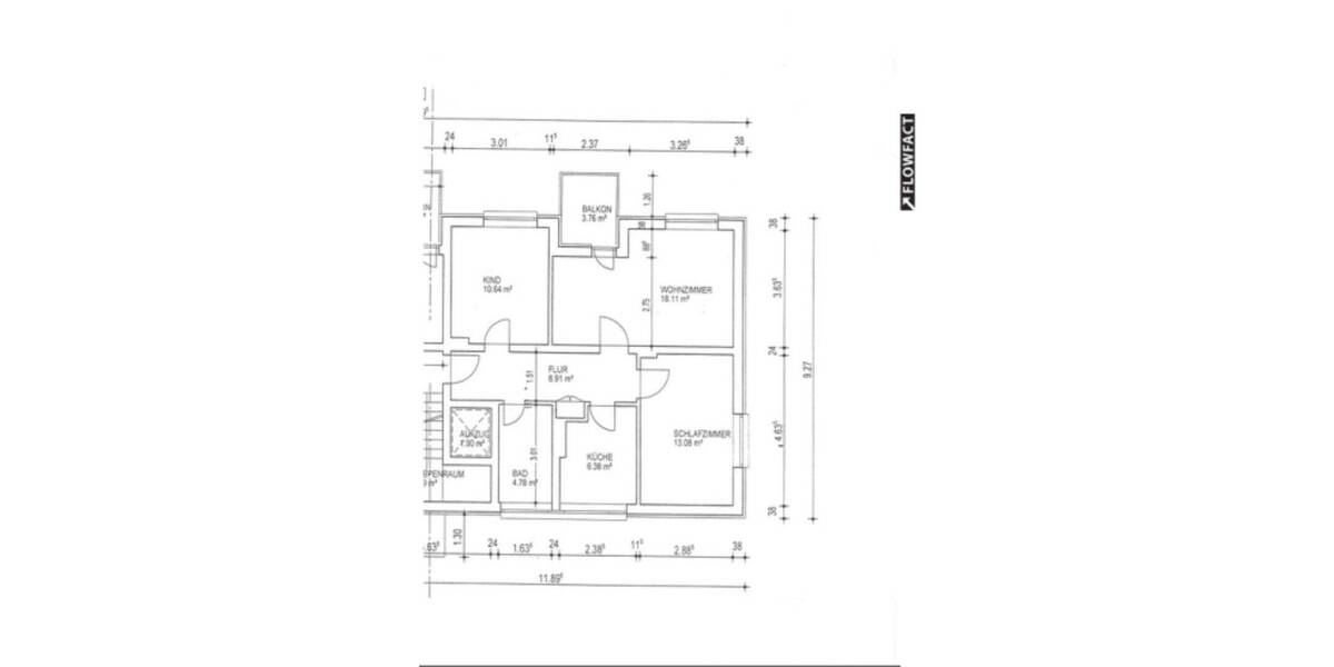 Etagenwohnung Salzgitter Lebenstedt - 3 Zimmer, 64 m&sup2;, 80.000&euro; | Angebot:26846197