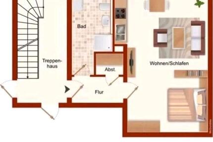 Wohnung Bad Salzdetfurth - 1 Zimmer, 37 m&sup2;, 300&euro; | Angebot:24646137