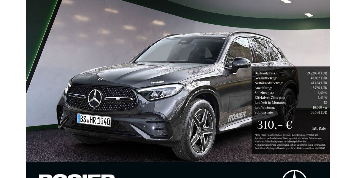 Mercedes-Benz GLC 200 9.900 km 57.820 &euro; Goslar 38644