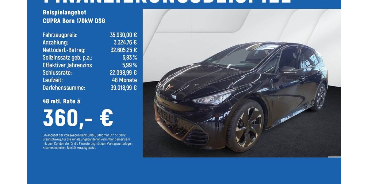 Cupra Born 11.865 km 35.730 &euro; Hildesheim 31135