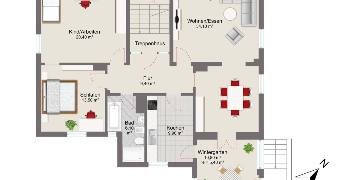 Kapitalanlage oder Selbstnutzung?! - Mehrfamilienhaus, Wohnhaus Hildesheim Moritzberg | Angebot:26883092