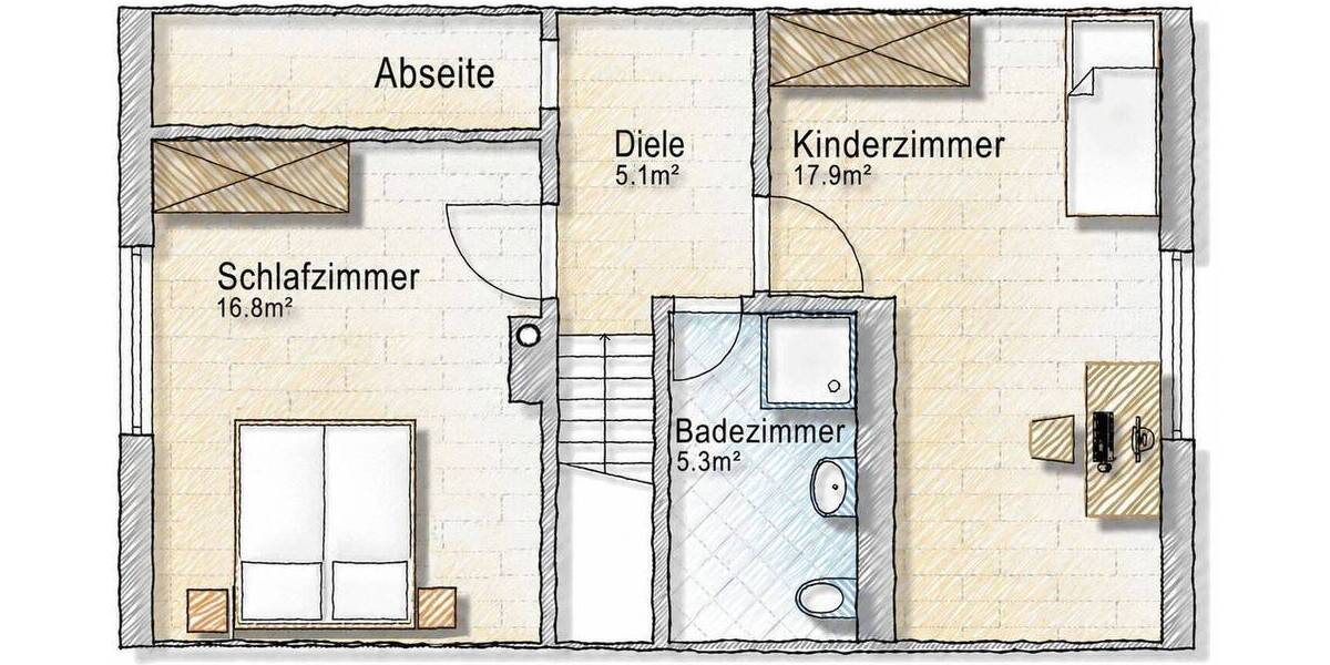 Einfamilienhaus Salzgitter Lebenstedt Lebenstedt - 4 Zimmer, 105 m&sup2;, 339.000&euro; | Angebot:26926305