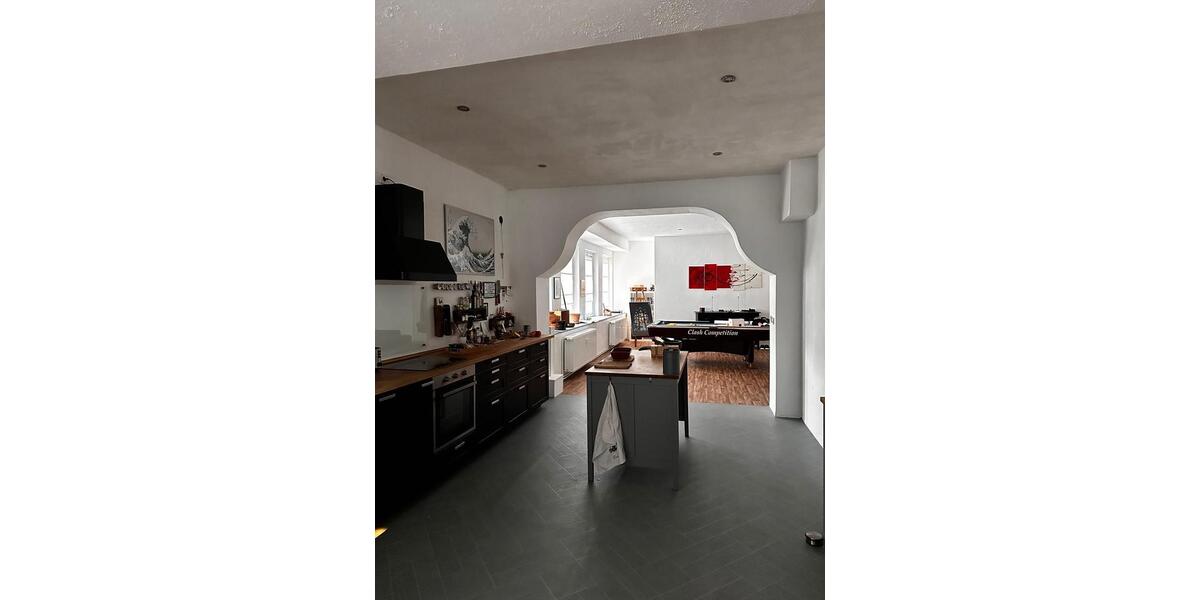 Cooles Loft im Herzen von Goslar- Küche - Billardtisch 3 zimmer