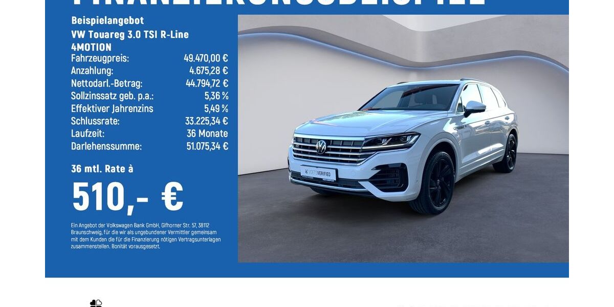 VW Touareg 34.990 km 48.440 &euro; Braunschweig 38114