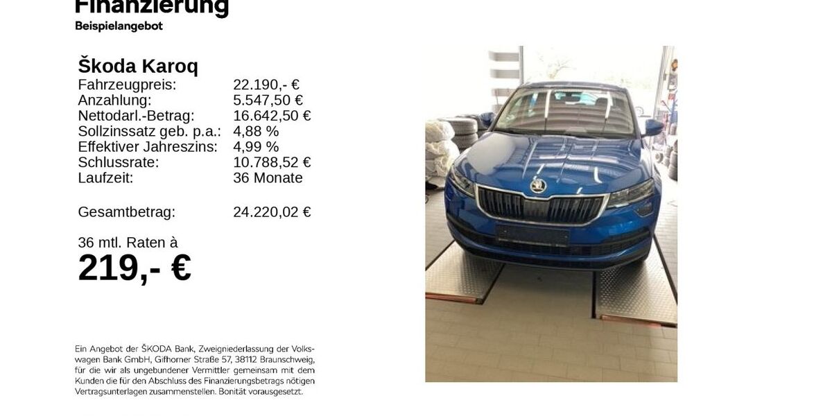 Skoda Karoq 72.000 km 21.890 &euro; Hildesheim 31137