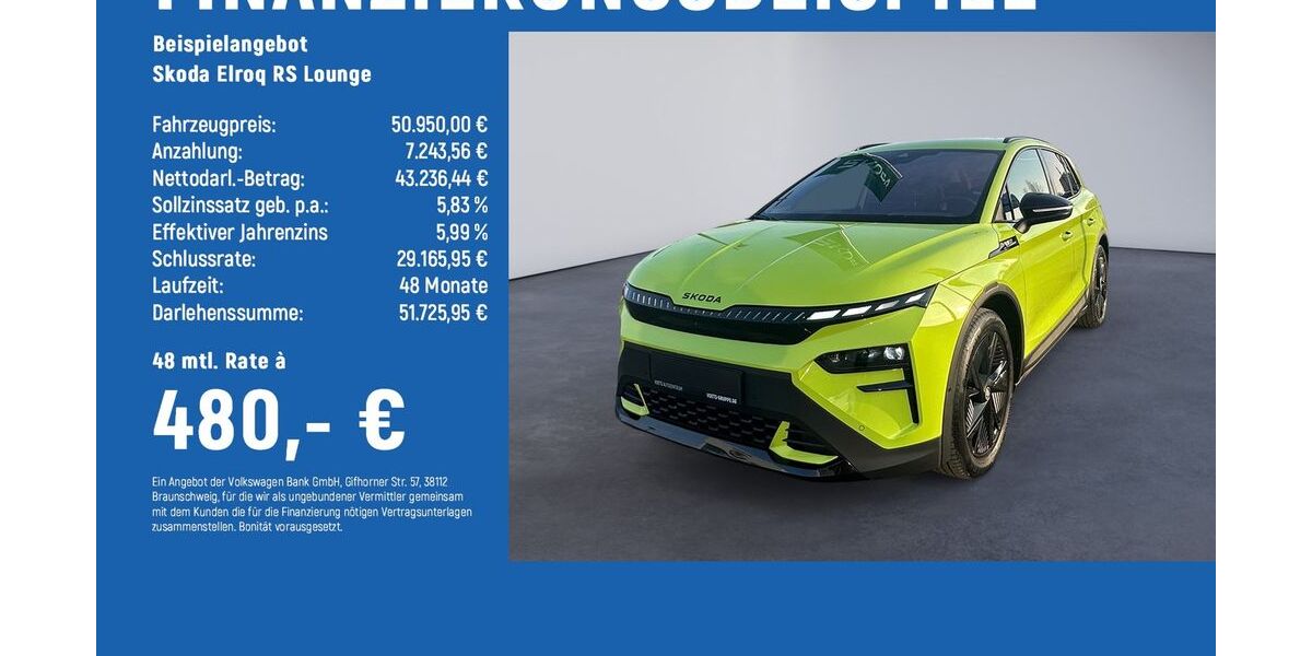 Skoda Elroq 9.500 km 49.990 &euro; Braunschweig 38124