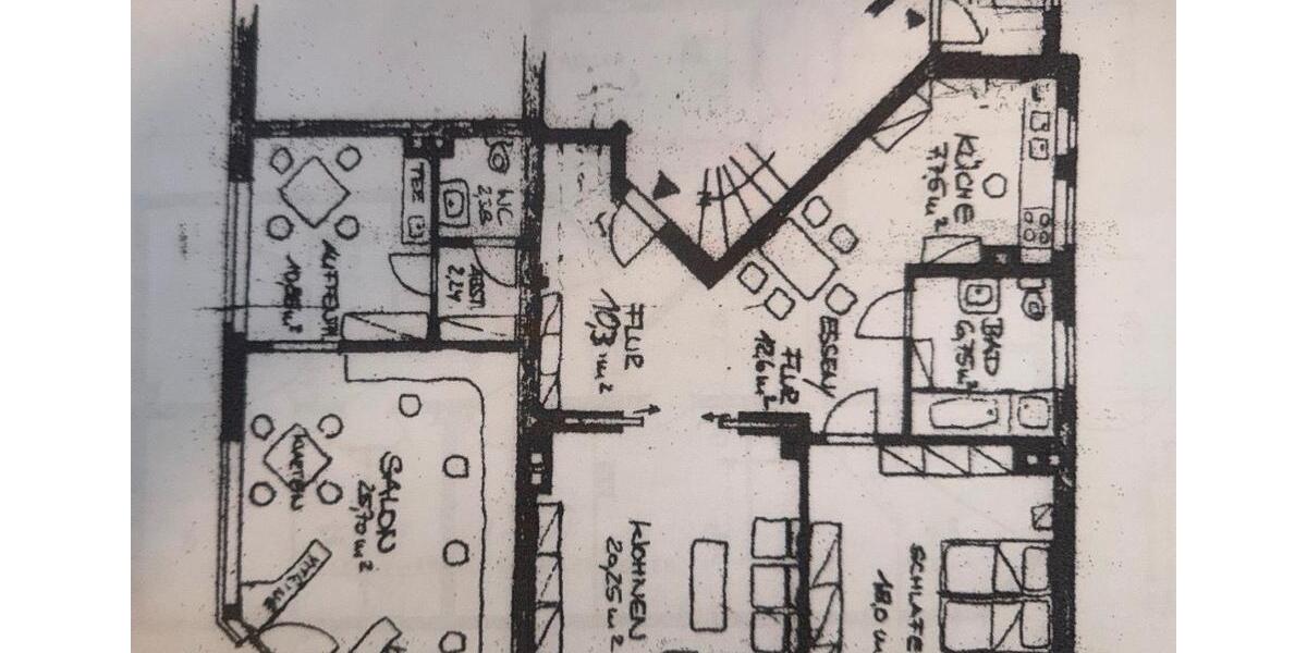 Etagenwohnung Braunschweig Westliches Ringgebiet - 4 Zimmer, 116 m&sup2;, 299.000&euro; | Angebot:25404546