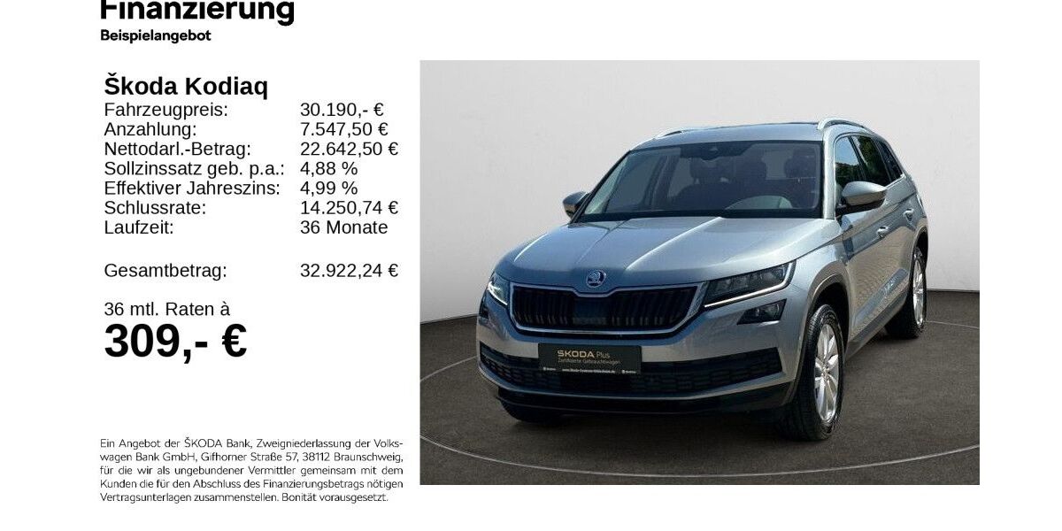 Skoda Kodiaq 92.164 km 29.890 &euro; Hildesheim 31137