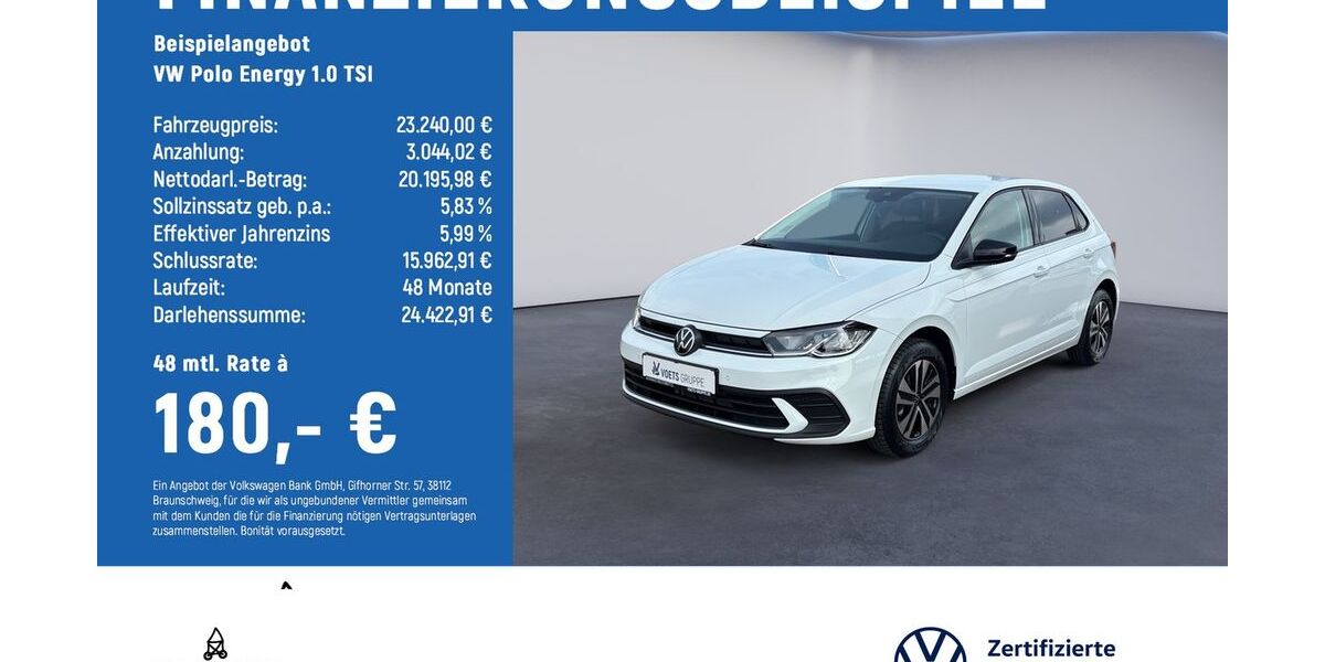 VW Polo 6.500 km 23.840 &euro; Wolfenbüttel 38304