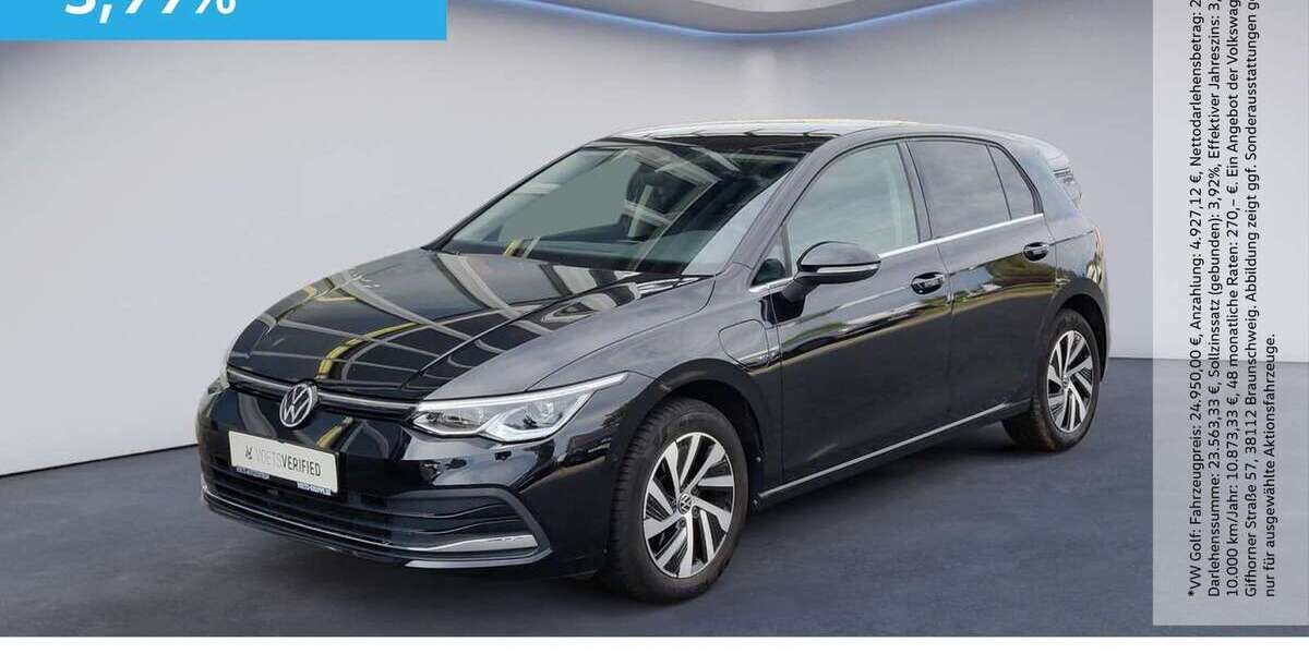 VW Golf 42.300 km 21.580 € Braunschweig 38124