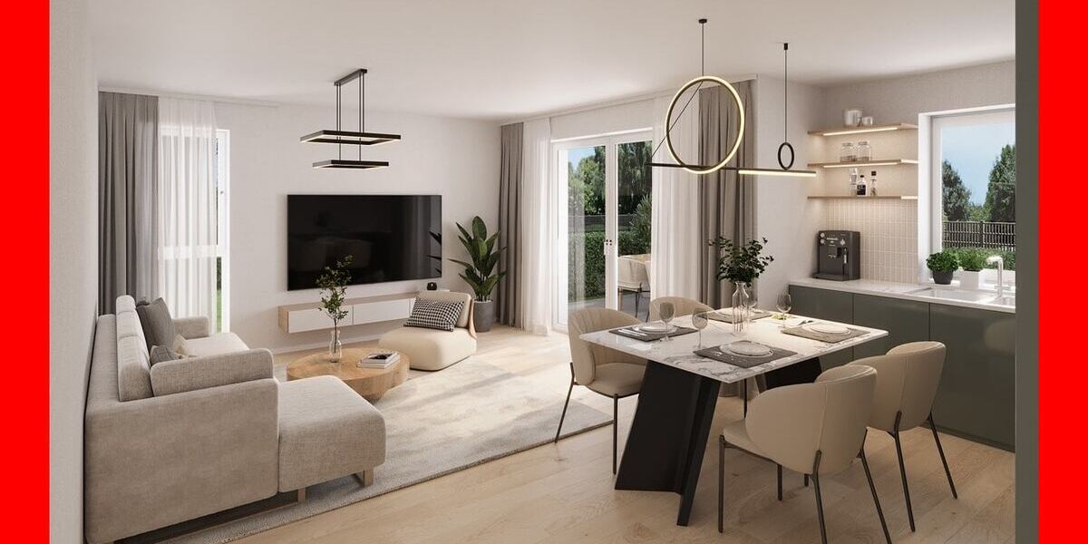 Exklusive Neubauwohnungen - Erdgeschoßwohnung Diekholzen Söhre | Angebot:23990754