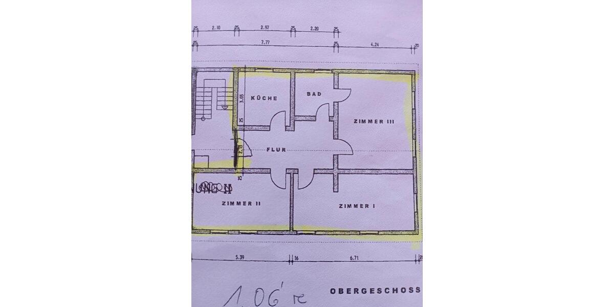 Etagenwohnung Wendeburg - 3 Zimmer, 84 m&sup2;, 590&euro; | Angebot:24396080