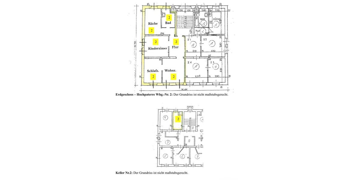 Hochparterre Braunschweig Lehndorf-Watenbüttel - 3 Zimmer, 73 m&sup2;, 145.900&euro; | Angebot:26592109