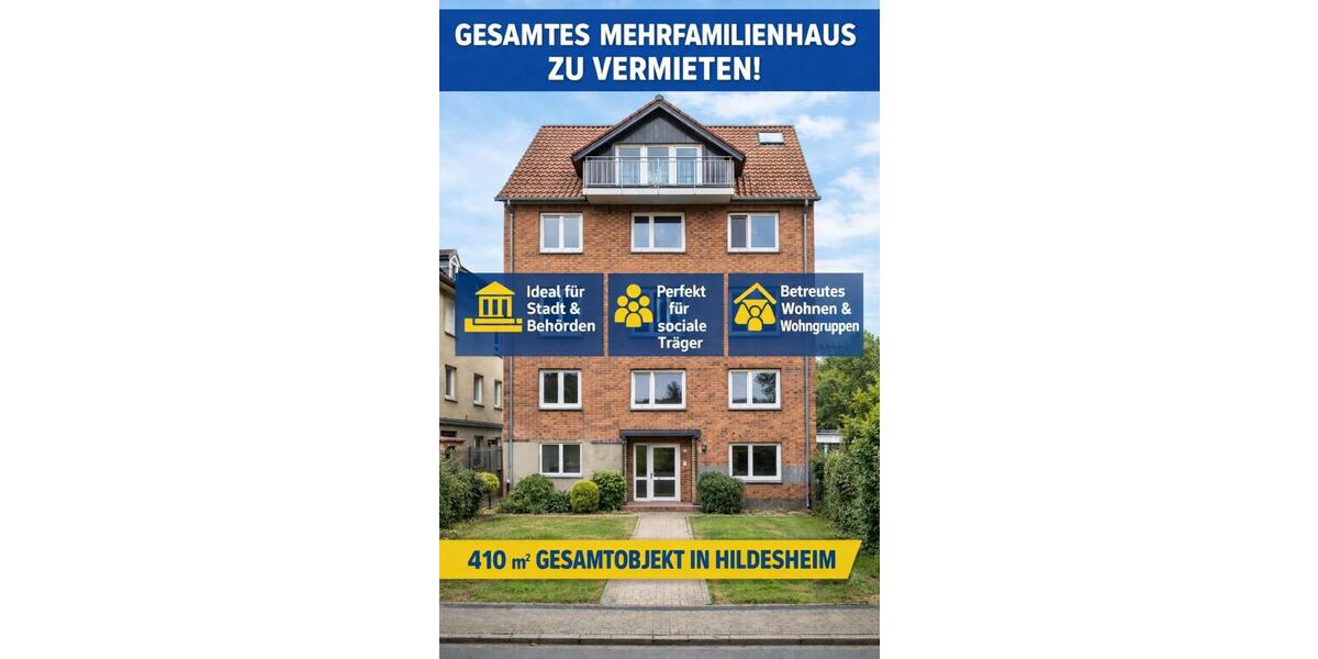 5-Familienhaus + Büro zu vermieten für Stadt & Träger 15 zimmer