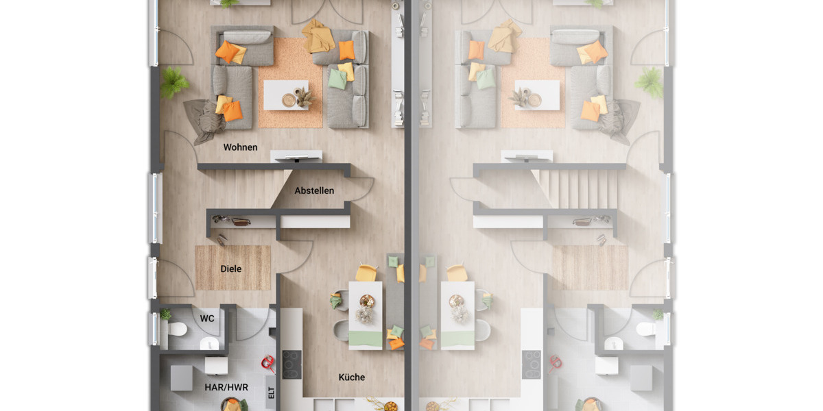 Doppelhaushälfte Dettum - 4 Zimmer, 142 m&sup2;, 324.990&euro; | Angebot:25771182