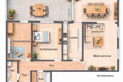 Wohnung Salzgitter Ortschaft Südost - 3.5 Zimmer, 87 m&sup2;, 139.999&euro; | Angebot:27297113