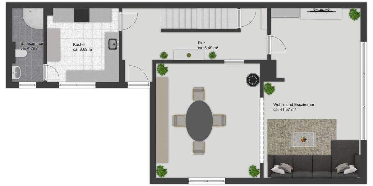 Doppelhaushälfte Sickte Apelnstedt - 5 Zimmer, 130 m&sup2;, 269.000&euro; | Angebot:24620629