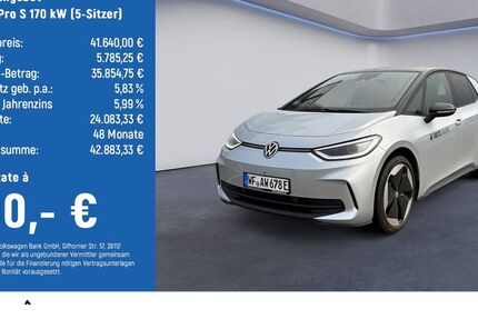 VW ID.3 8.500 km 41.840 &euro; Wolfenbüttel 38304