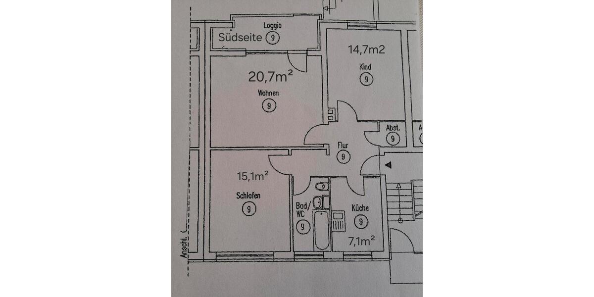 Erdgeschoßwohnung Braunschweig Heidberg-Melverode - 3 Zimmer, 73 m&sup2;, 180.000&euro; | Angebot:25363253