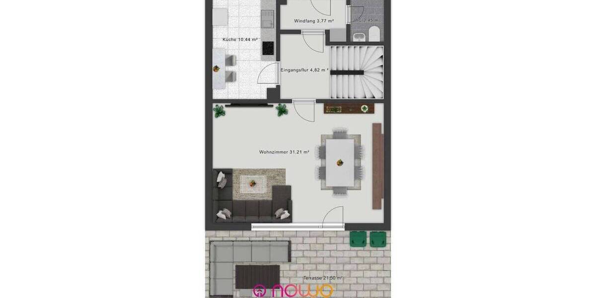 Doppelhaushälfte Salzgitter Thiede - 6 Zimmer, 134 m&sup2;, 315.000&euro; | Angebot:26696074